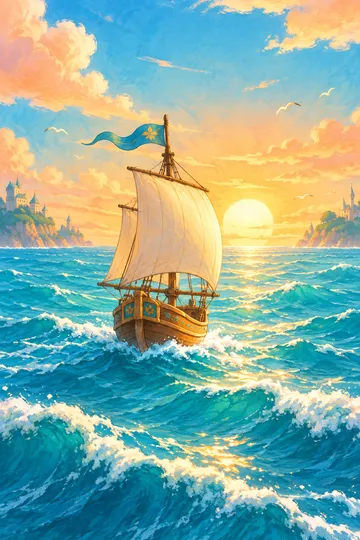 A Voyage To Lilliput — cover illustration