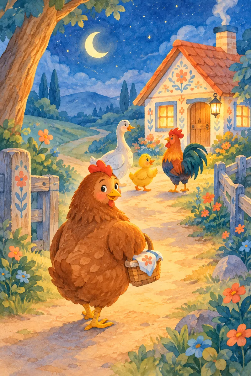Henny-Penny — cover illustration