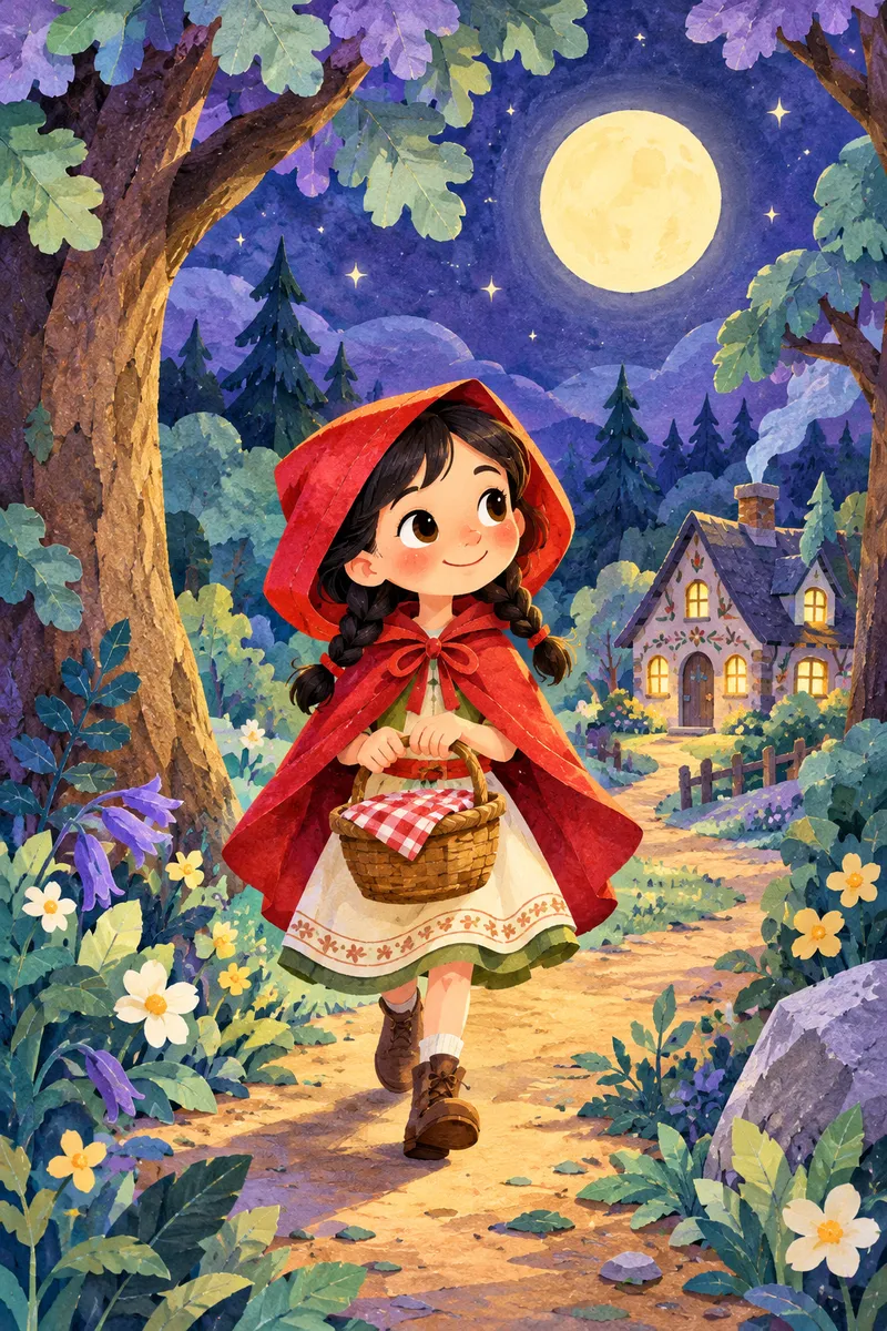 Little Red-Cap — cover illustration