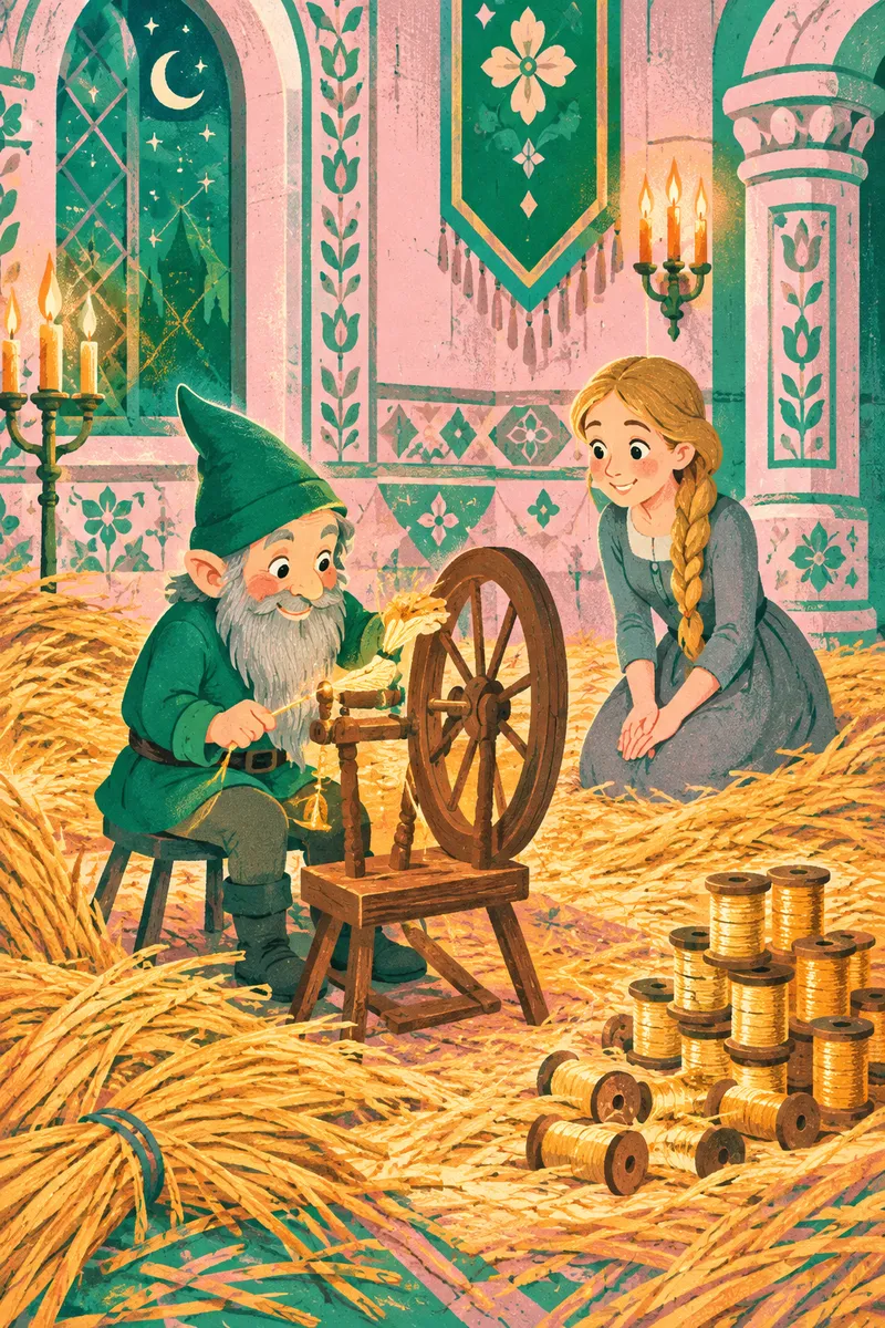 Rumpelstiltskin — cover illustration