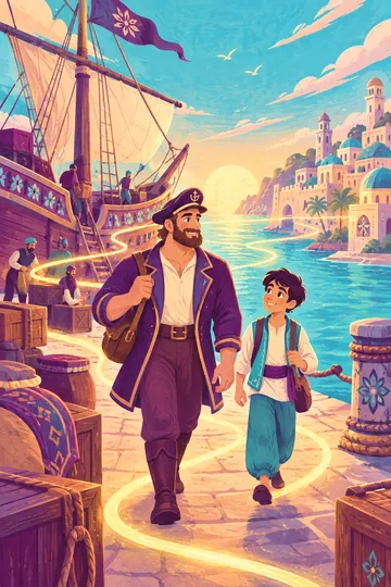 First Voyage — cover illustration