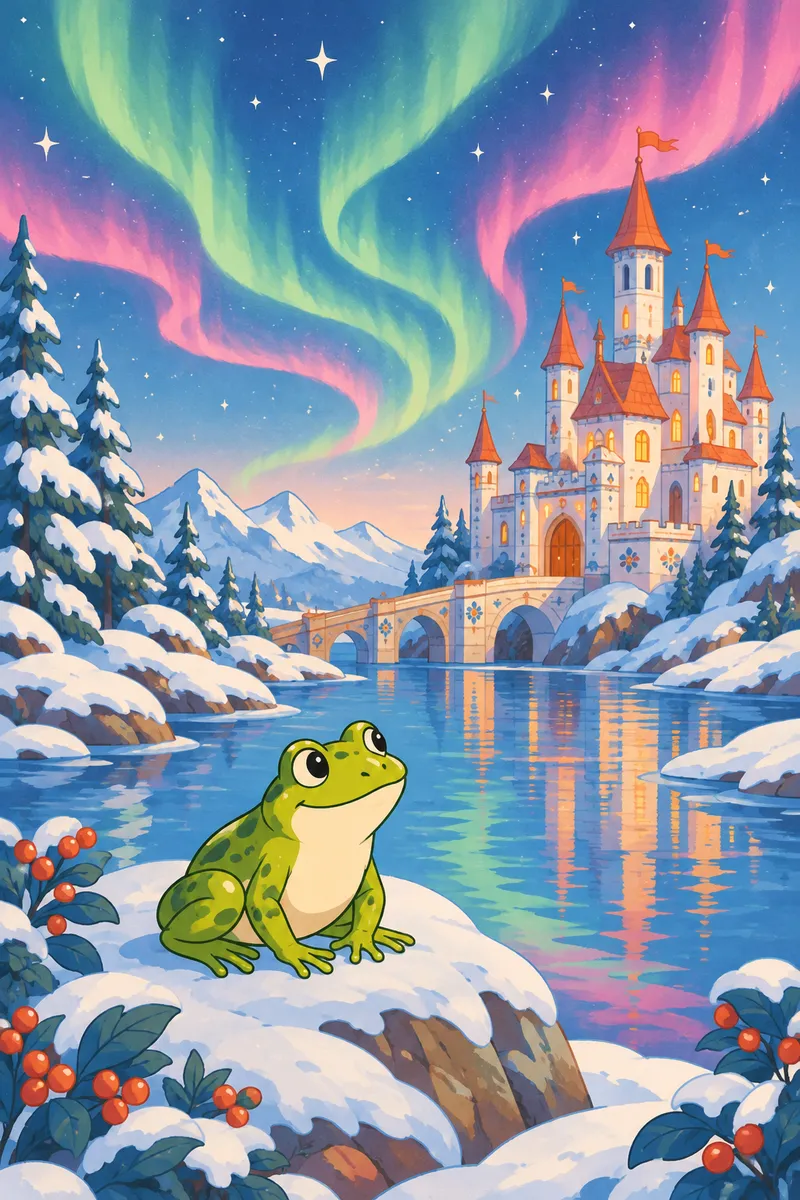 The Frog-Prince — cover illustration