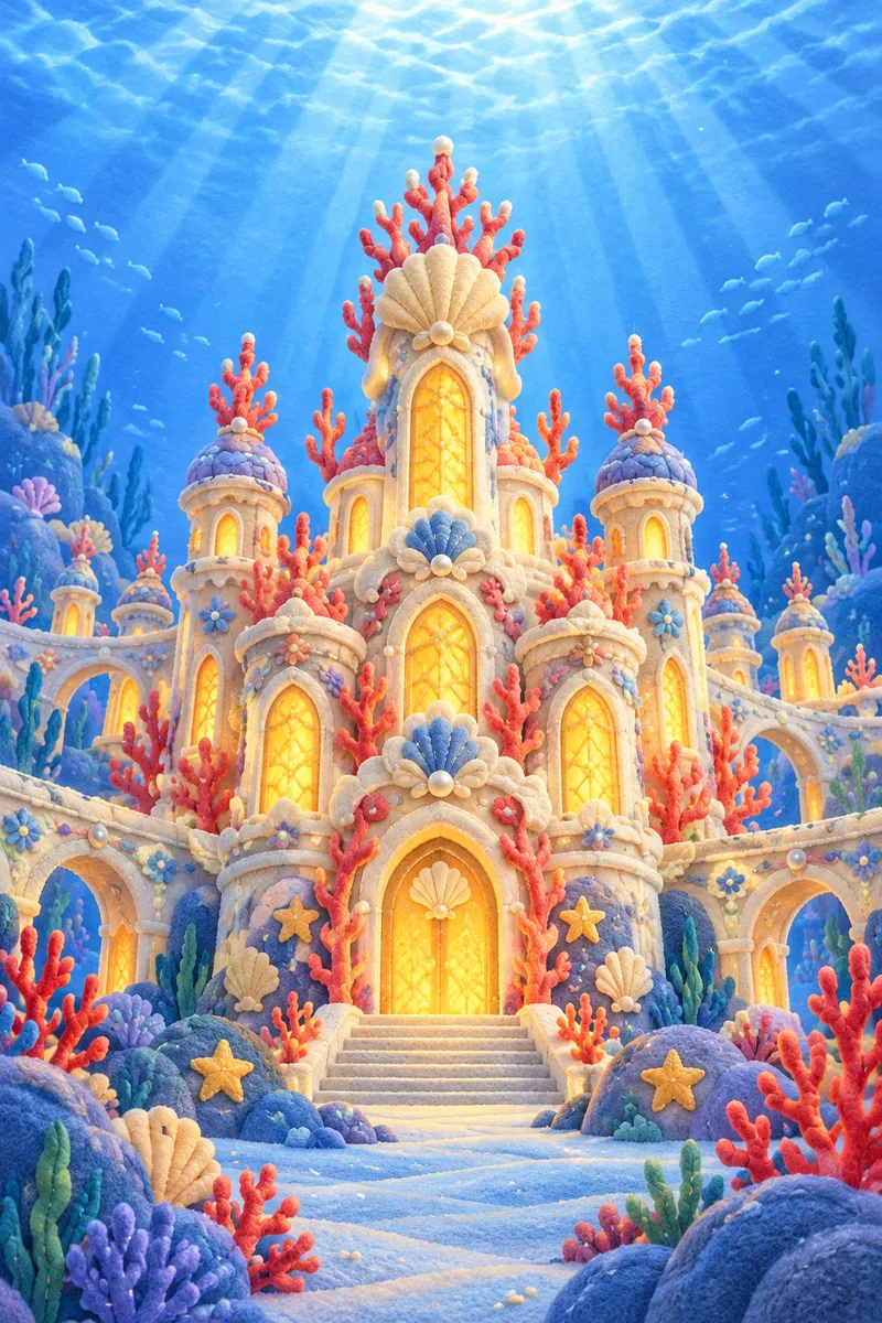 The Little Mermaid — cover illustration