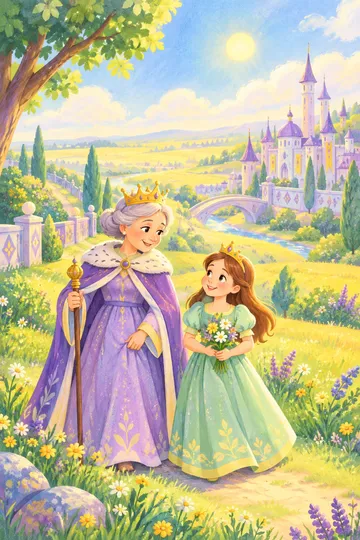 The Princess And The Pea — cover illustration
