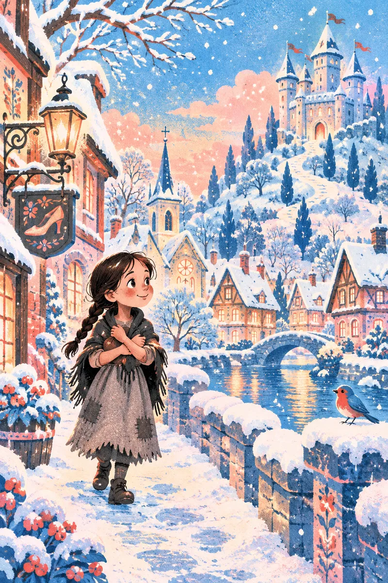 The Red Shoes — cover illustration