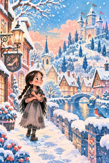 The Red Shoes — cover illustration