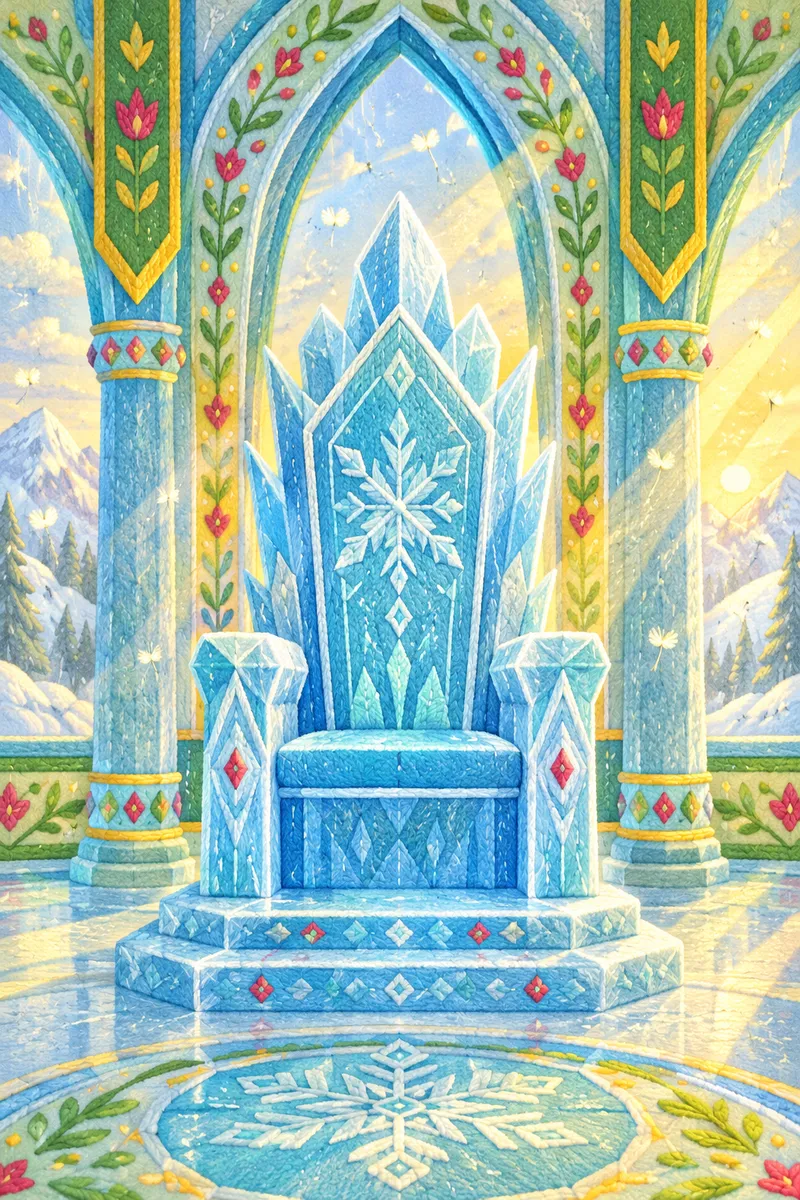 The Snow Queen — cover illustration