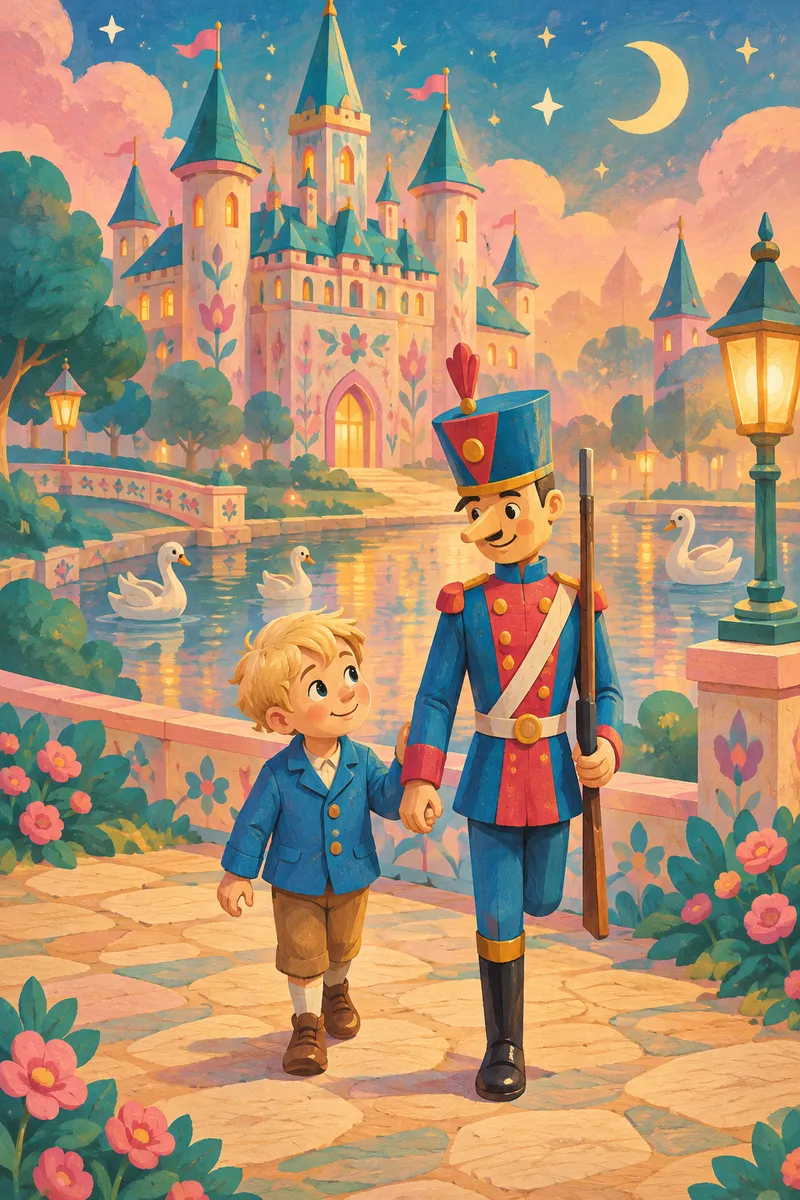 The Steadfast Tin Soldier — cover illustration