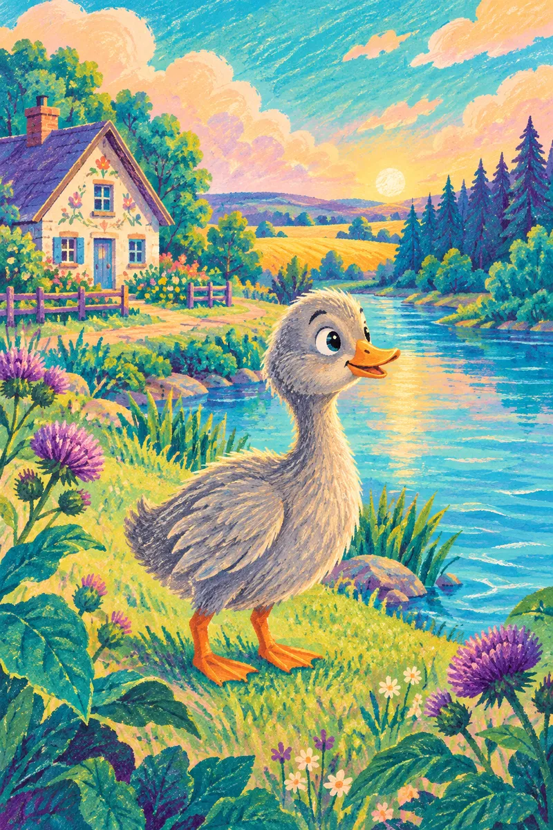 The Ugly Duckling — cover illustration
