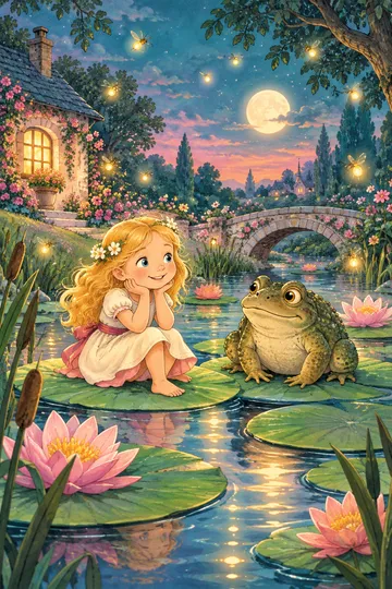 Thumbelina — cover illustration